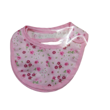 Vestiti per bambole da 18 pollici, bavaglino, accessori per bambole, giacca con fiore di smeraldo e saliva.