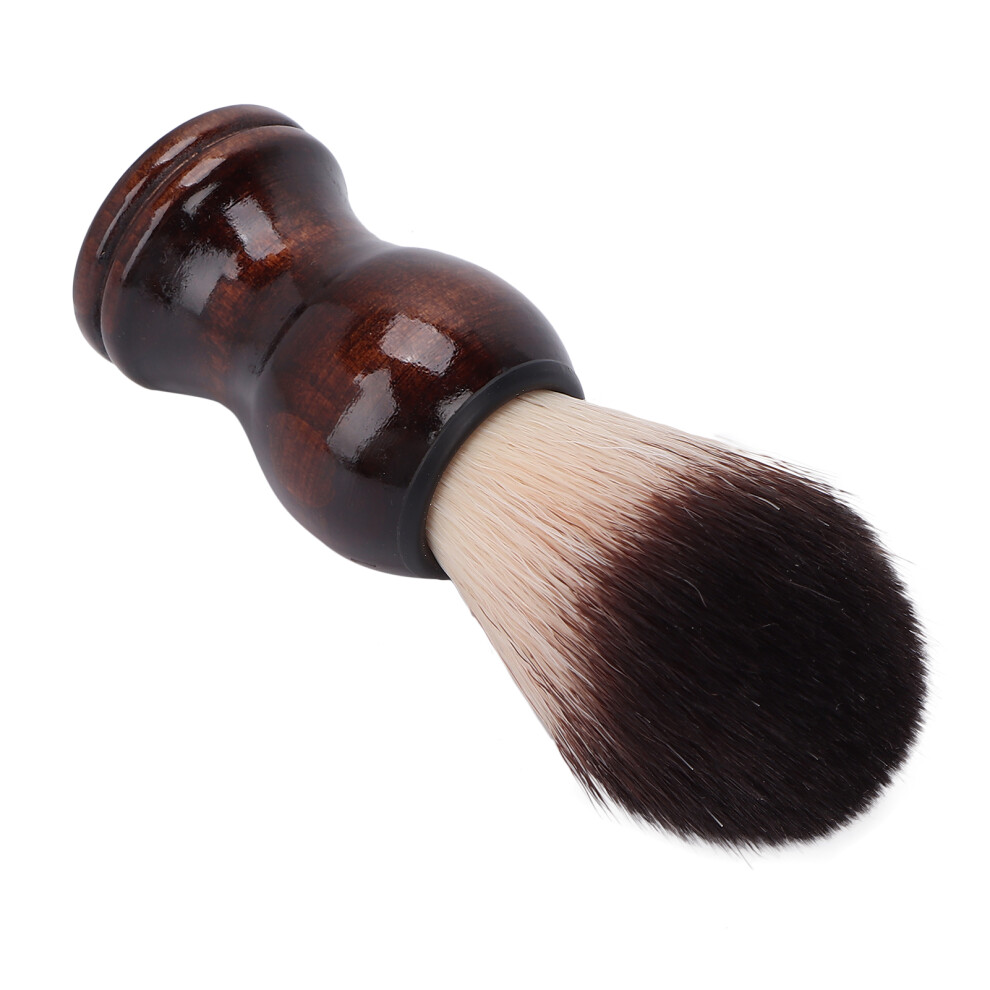 Soft Hair Shaving Brush Beard Foam Brush Wood Handle for Clean Shave