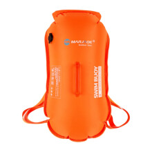 Doppel-Airbag-Schwimmhilfe, abnehmbarer Rucksack, wasserdichter Rucksack, Aufbewahrungstasche für Outdoor-Aktivitäten