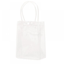 Transparent tote bag pvc bag small transparent bag gift bag gift bag