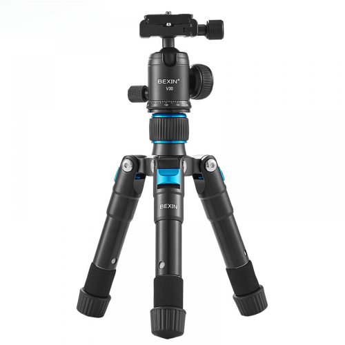 SLR Κάμερα αλουμινίου Mini Tripod Selfie Live Tripod Φορητή βάση για επιτραπέζιο τρίποδο