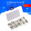 100 κουτιά με γυάλινες ασφάλειες 5x20mm 0,2A~20A/0,2A-1 σωλήνα ασφαλειών με κουτί 1
