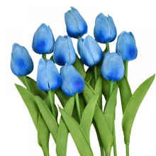 Tulip fake flowers for home hotel wedding photography props feel simulation flowers