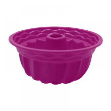 Large silicone cake mold hollow spiral9inch round chiffon cake mold diy baking mold silicone mold