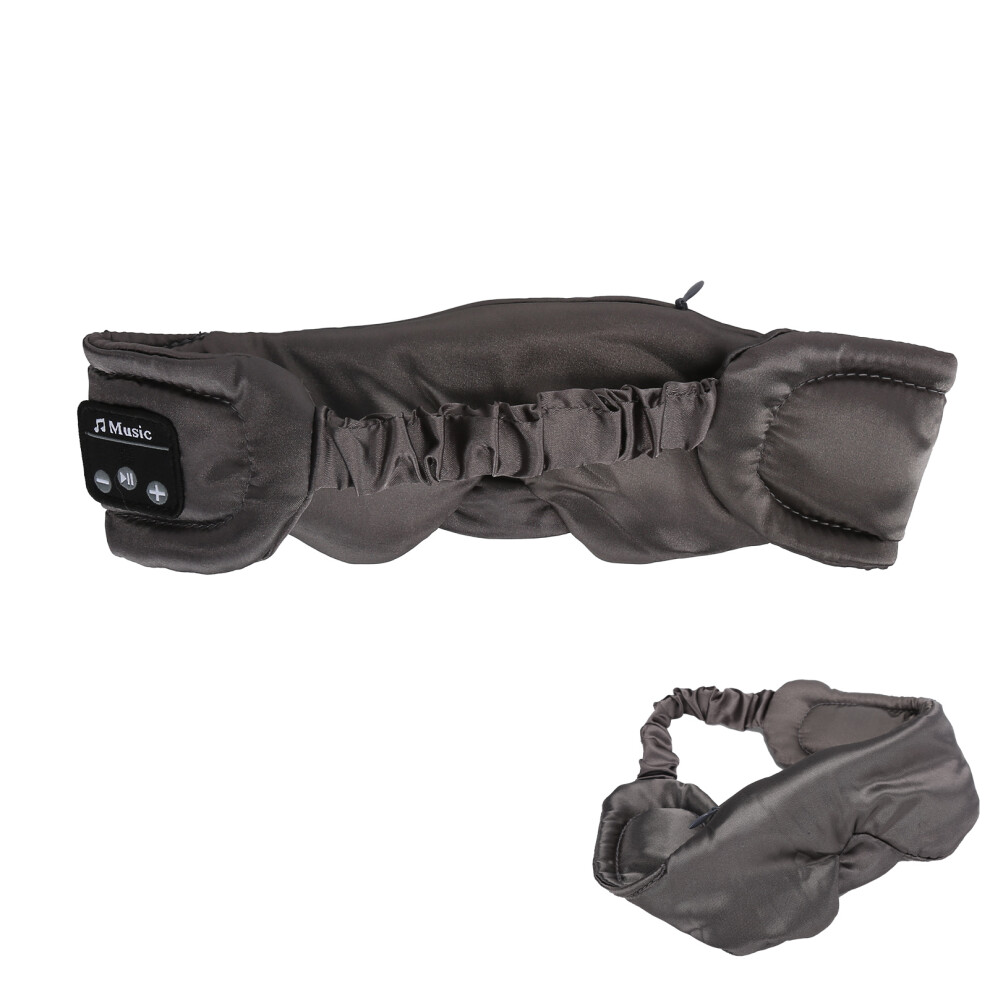 Silk Bluetooth 5.0 Eye Mask, 13H Music & Calls, Gray 7891391672319
