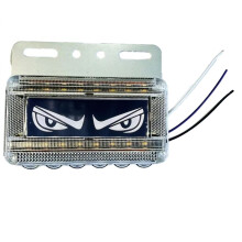 Luces de Posición Laterales LED para Camión, 12 V-24 V, Luz Blanca de Seguridad para Conducción.