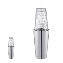 Pot à cocktail Boston Seck avec couvercle en acier inoxydable 750 ml, outil pour shaker