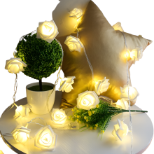 Guirlande lumineuse LED rose créative pour karaoké, hôtel, mariage, photographie, veilleuse, lampe décorative.