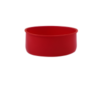 Ensemble de pâtisserie rouge cinq pièces, moule à pain rond 6810 pouces, moule à gâteau