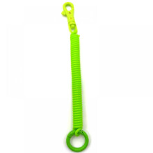 Cordon élastique en plastique à ressort, couleur gelée, porte-clés, étui pour cartes, cordon anti-perte, accessoire polyvalent