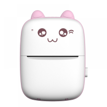 Self-adhesive small portable wireless thermal photo printer pocket student mini wrong label printer