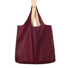 Sac de courses pliable en tissu Oxford imperméable, grande capacité, à porter à l'épaule, idéal pour les supermarchés, couleur unie et