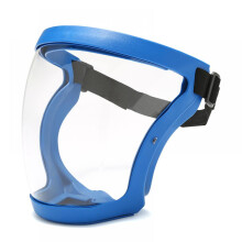 Masque de protection transparent HD anti-gouttelettes et anti-poussière, lunettes de protection pour le travail et l'équitation