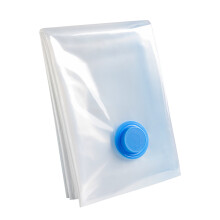 Sac de rangement pour vêtements, sac de compression épais, sac de compression transparent pour extraction d'air, sac de compression sous vide pour