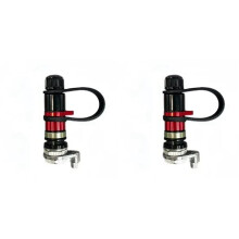 2X Universal Tire Valve Pressure Relief Valve Desert Off-Road Sand Tire Quick Release Valve Car Accessories Short Style