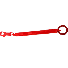 Cordon élastique en plastique à ressort, couleur gelée, porte-clés, étui pour cartes, cordon anti-perte, accessoire polyvalent