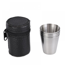 Gobelet à vin portable de 30 ml d'épaisseur, en acier inoxydable, idéal pour les boissons froides et le vin blanc.