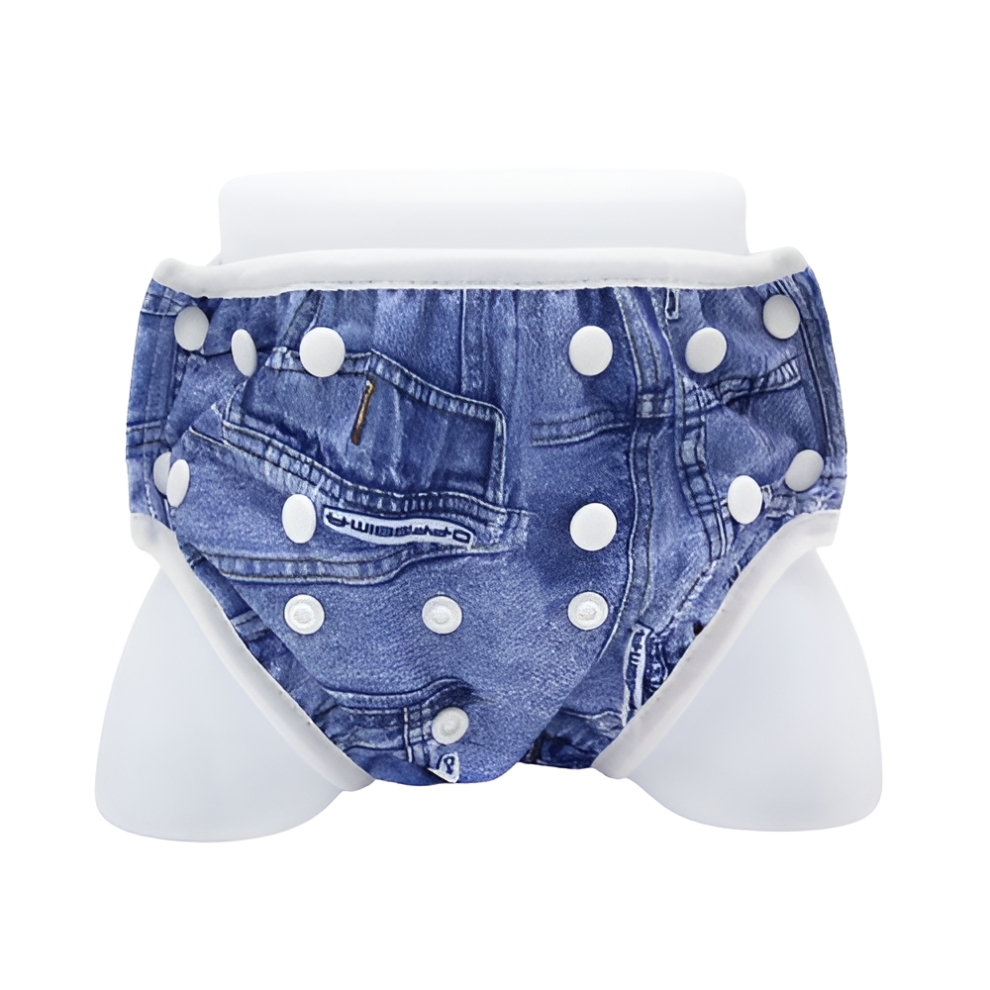 Baby swimming trunks swimming pool special adjustable breathable cloth diaper printing-image-OPC-PSVFVWS-NEW