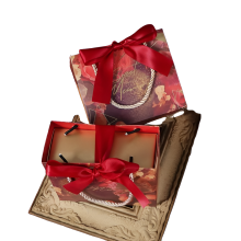 Boîte à bonbons de mariage haut de gamme et portable, sachet de bonbons vide