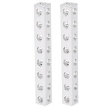 8x8x64mm Aluminum Square Beam 2pcs Robotic Structure Parts