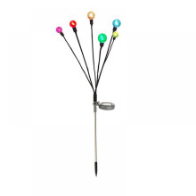 Lampe solaire LED effet luciole pour jardin extérieur, éclairage d'ambiance décoratif pour jardin ou pelouse, éclairage de jardin ou de parc.