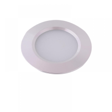 Éclairage LED ultra-mince encastré pour vitrine, cave à vin ou meuble, spot rond compact 3W 12V
