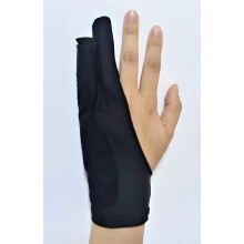Guantes de spandex para mano izquierda y derecha, muñequeras, pintura, antidesgaste, antitranspirante, antimanchas, Sketch Special2fingers unisex.