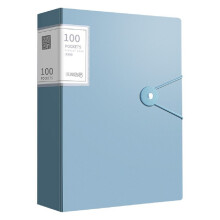 Pasta para livros A4data com divisórias transparentes para documentos de exame, organizadora de livros, com clipe para arquivos e coleção de