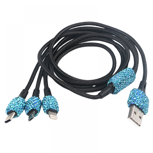 Φορτιστής αυτοκινήτου Diamond με διπλό USB, τρυπάνι, αναπτήρας αυτοκινήτου, φορτιστής