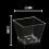 Engångs 120 ml plastmugg för dessert, moussemugg, träklimugg, puddingmugg, tiramisu-formsprutningsmugg 2