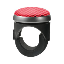 Protector giratorio para volante de coche: universal, antideslizante, con rotación de 360 para coches, camiones, tractores y barcos.