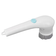 Brosse de nettoyage électrique sans fil avec 5 têtes de brosse – Brosse de nettoyage électrique à 360 pour cuisine, salle de bain, carrelage,