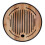 Bamboo Round Tea Tray with Drainage 2