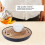Bamboo Round Tea Tray with Drainage 21