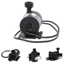Bomba de agua Tizuqe ZYW680 de alto rendimiento y bajo nivel de ruido, entrada y salida de 4", 12 V, 5 metros.