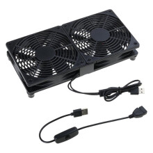 DC5V USB-koelventilator van 120 mm met schakelaars voor thuisnetwerkapparatuur, audio-videokasten, gaming-pc's en laptops