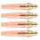 Propane Cutting Torch Tips 4Pcs High Temp Resistance Isobaric Nozzle 1# 4