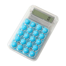 8-sifret lommekalkulator for hjem, skole, kontor – LCD-skjerm, batteridrevet, slitesterke knapper