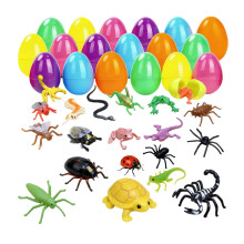 24 œufs de Pâques décoratifs et originaux pour Pâques, parfaits pour garnir les paniers de Pâques des garçons et des filles.