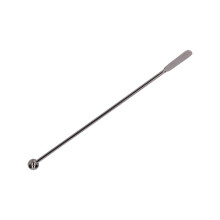 304 Stainless Steel Cocktail Stirrer - Black, 19x0.8cm, Bar Accessory