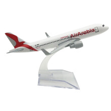 Alloy A320 Airlines Modelvliegtuig Model 1: 400 Model Simulatie Wetenschappelijk Tentoonstellingsmodel