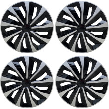 16 Inch Hubcap Wheel Covers ABS Rim Caps Set of 4 Silver