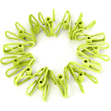 Lot de 30 pinces à sachets en PVC assorties (5 cm), scelleuses alimentaires colorées, porte-papier, pinces à linge – Compatibles avec les sacs