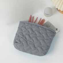 Ingewikkeld gewatteerd make-uptasje, 27x17,5x6,5 cm, polyester cosmetica-etui, draagbare reisorganizer en pennenetui – compatibel met alle