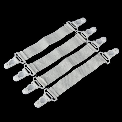 YLSHRF4pcs Attaches élastiques robustes pour draps et matelas, support élastique pour draps, support pour draps