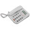 Corded Phone White with Speed Dial 1