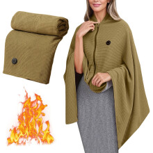 AuroraX wearable electric blanket green portable 150x120cm