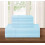 Ensemble de draps de lit Aqua, taille double, 1500 fils/cm², 6 pièces 1
