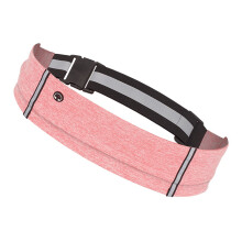 Sport Bum Bag Reflective Running Belt Fitness Waist Pack Phone Holder Workout Pouches for Running Jogging and Hiking