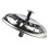 Premium Kitchen Sink Strainer Replacement Waste Plug Basin Drain Filter Steel 3